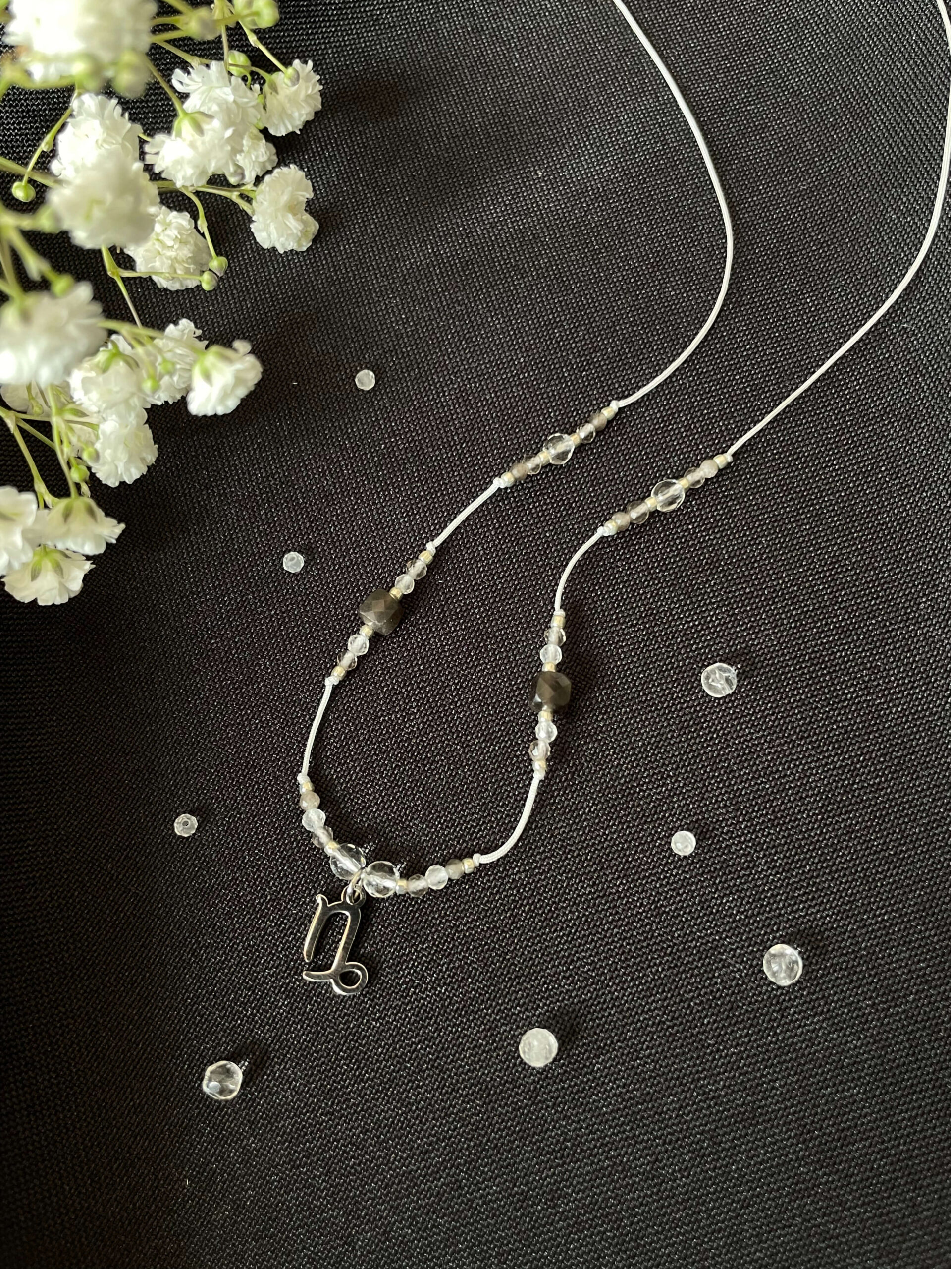 Naszyjnik KOZIOROŻEC srebrny