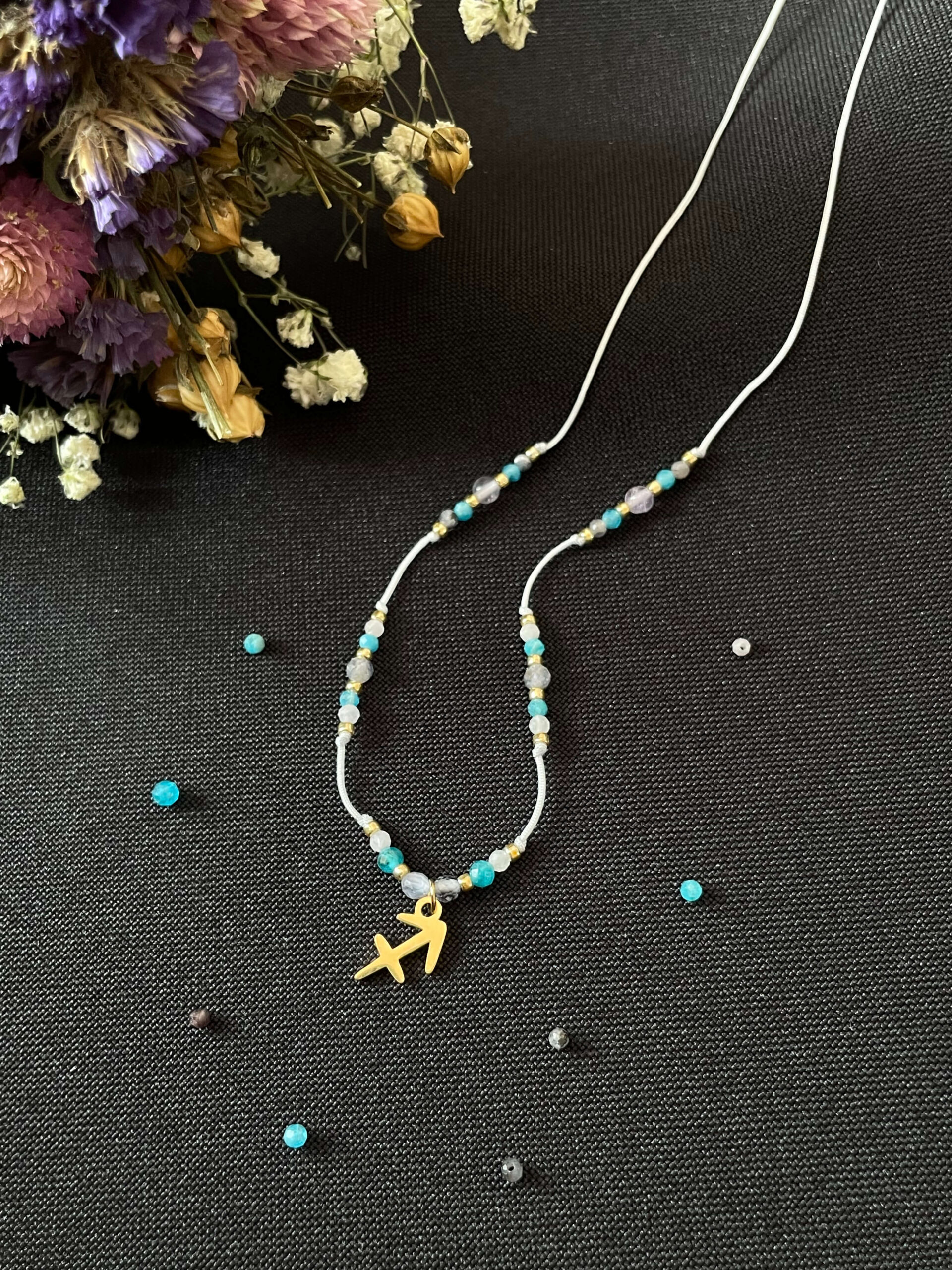 Naszyjnik STRZELEC złoty