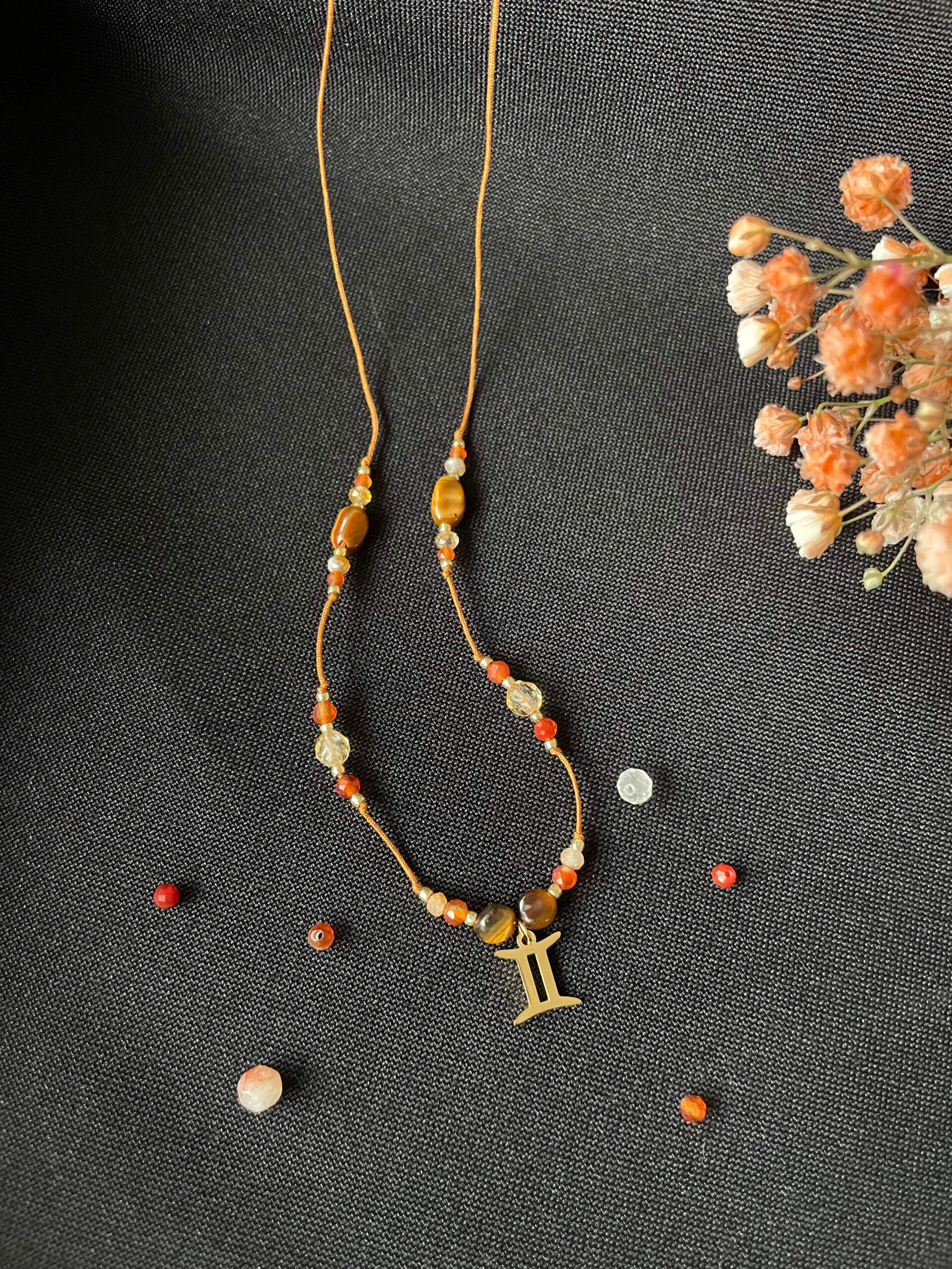 Naszyjnik BLIŹNIĘTA złoty