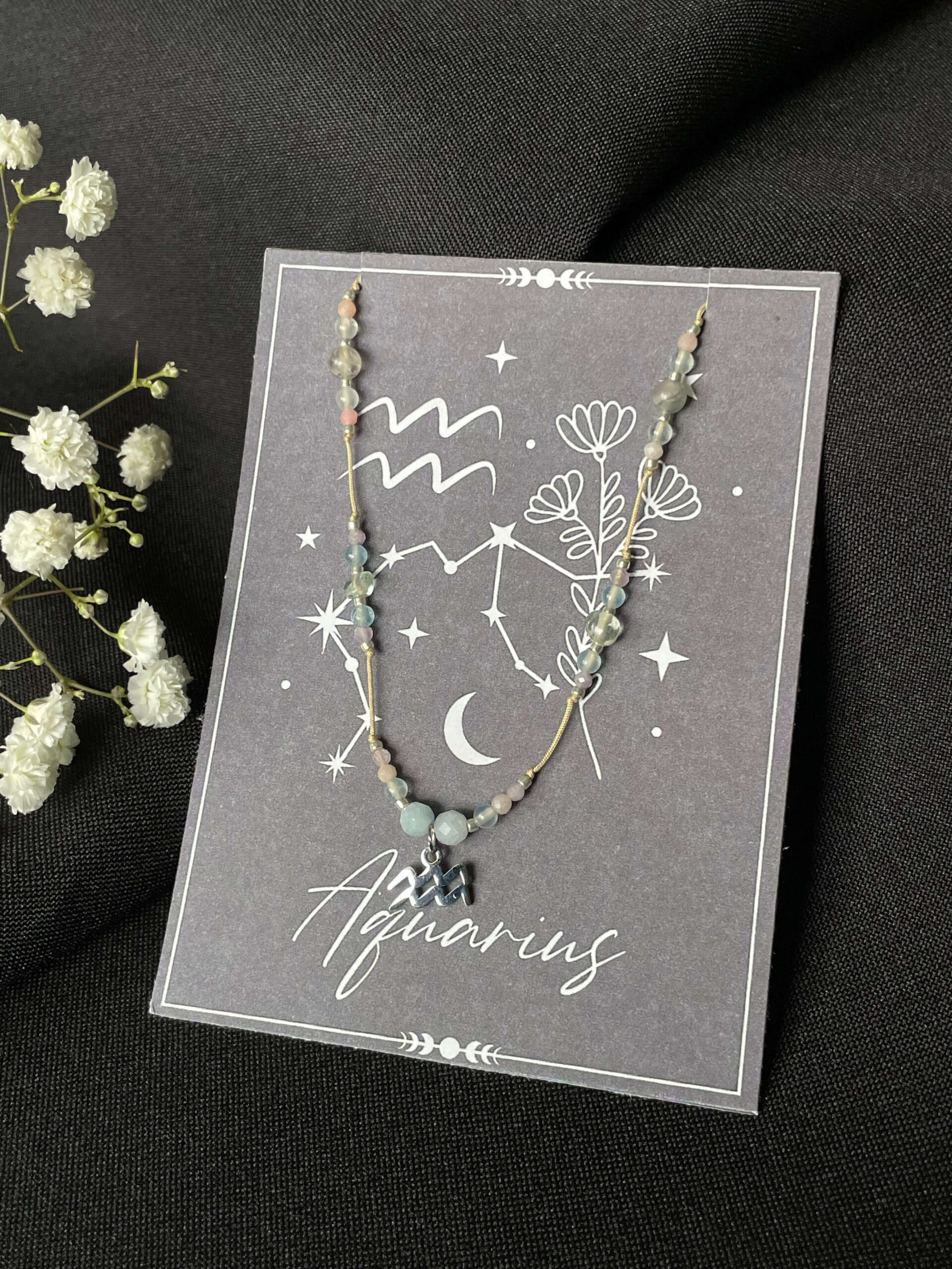 Naszyjnik WODNIK srebrny - obrazek 2