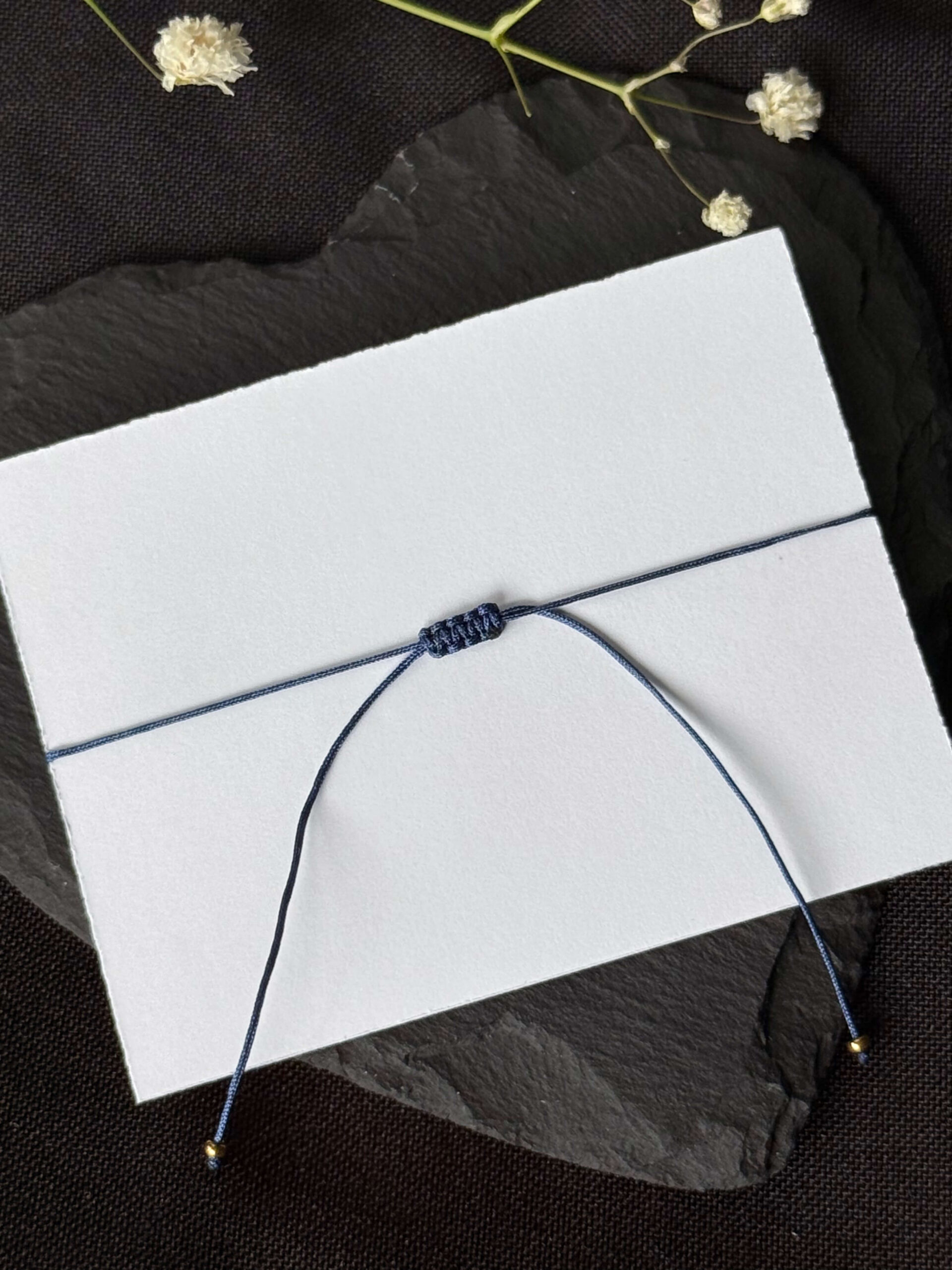 Bransoletka 'Kocham Cię' - sodalit - obrazek 3